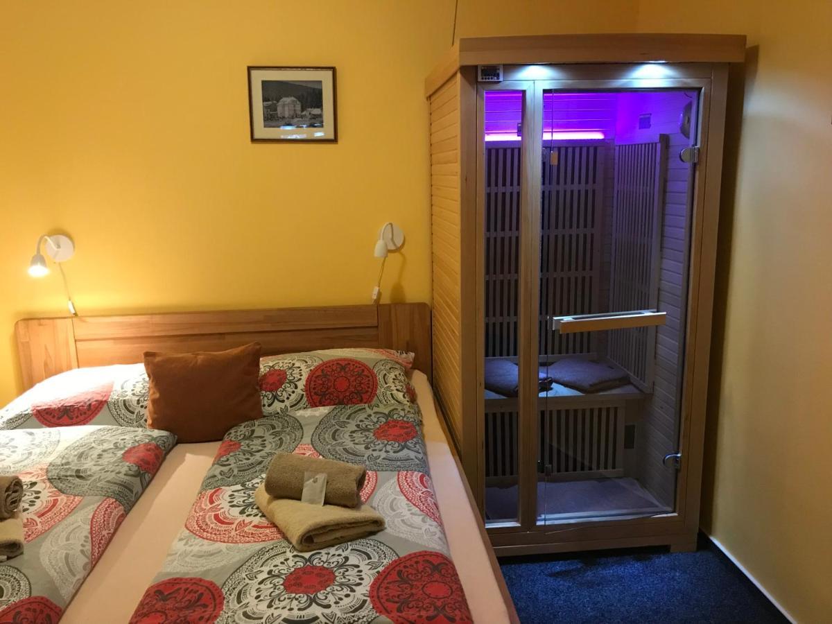 Pension Aura Spicak, Nektere Pokoje Se Saunou Zelezna Ruda Exterior photo