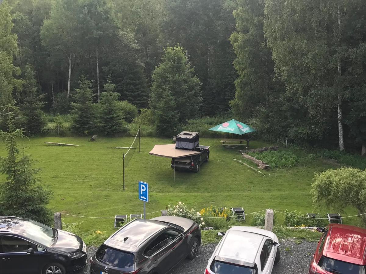 Pension Aura Spicak, Nektere Pokoje Se Saunou Zelezna Ruda Exterior photo